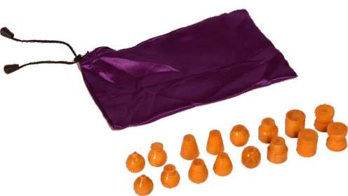 Mystry Bag with Geo 3d Shapes/ tereognostic small bags