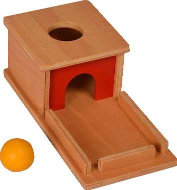 Object Permanence Box with Tray