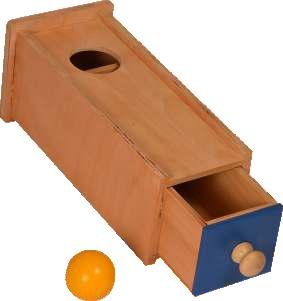 Object Permanence Box with Drawer
