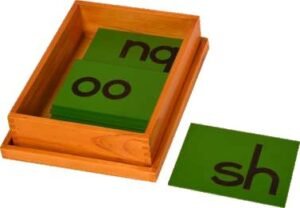 Sand Paper Letters - Phonogram Print