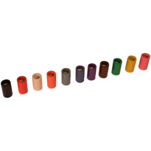 Set of 11 Coloured Pencil Holders